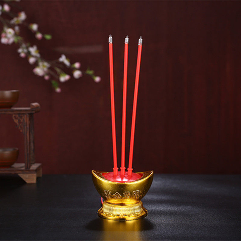 蜡烛灯台观音长明灯佛具用品