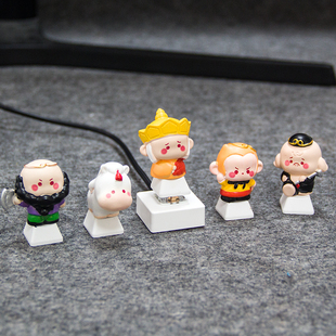 西游记孙悟空电脑外接桌面开关台式机电源开机键外置启动加长线