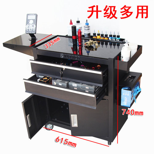 纹身工作台升级工具车美妆