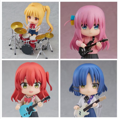 Q版粘土人 孤独摇滚 伊地 山田凉 后藤独 喜多郁代 动漫手办模型