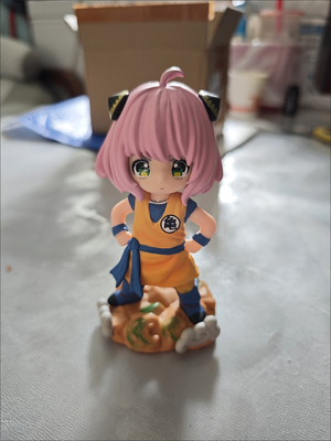 间谍过家家阿尼亚cos悟空赛亚人模型手办摆件 生日礼物