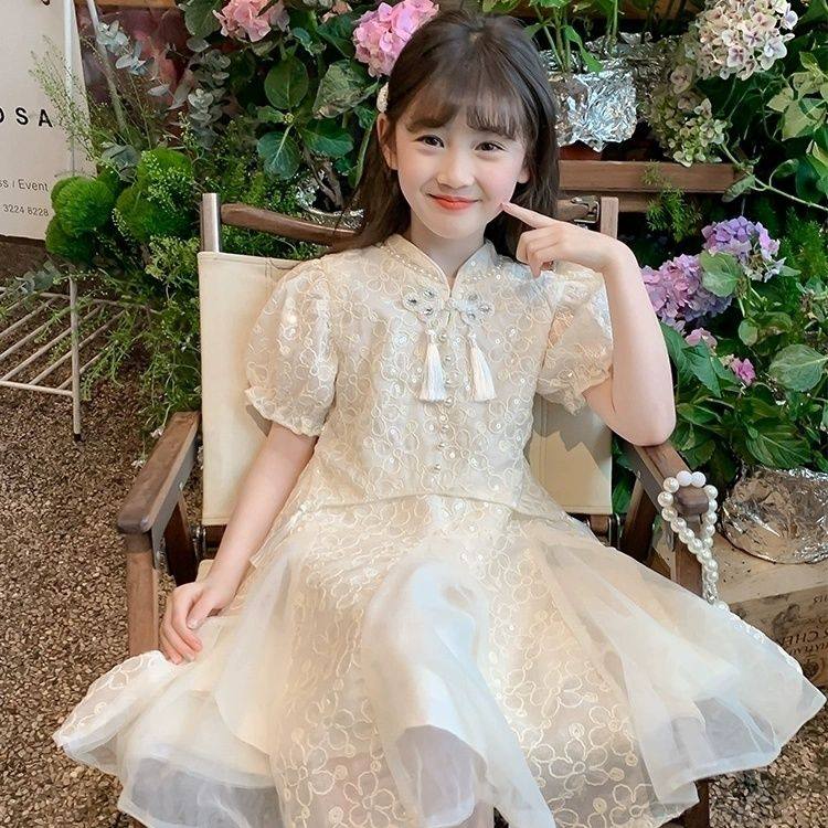 童装女童夏款洋气连衣裙