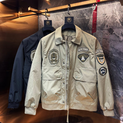 2025春季新款翻领贴标夹克