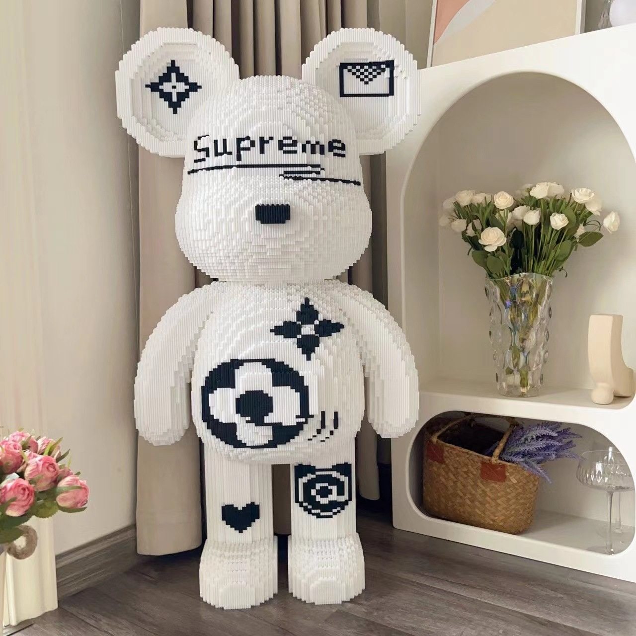 超大号熊暴力熊积木玩具客厅网红熊大摆件普通塑料积木不包含,玩具/童车/益智/积木/模型,普通塑料积木,淘宝优惠券,粉丝福利购,淘宝优惠卷