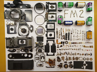 尼康nikon fm/fm2/fm3a 胶片相机维修保养快门取景器防震海绵漏光