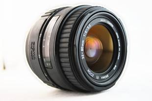 5.6 镜头 胶片机用 佳能ef口 80mm 适马sigma