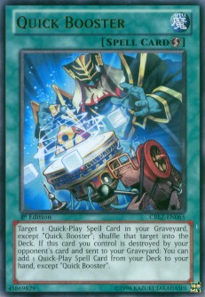 正版游戏王英文版CBLZ803速攻魔力增幅器UR/UTR