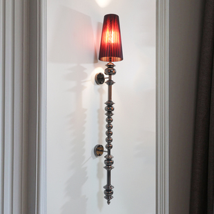 简约现代背景壁灯电镀壁灯现代简约售楼部KTV工程壁灯宾馆定制灯