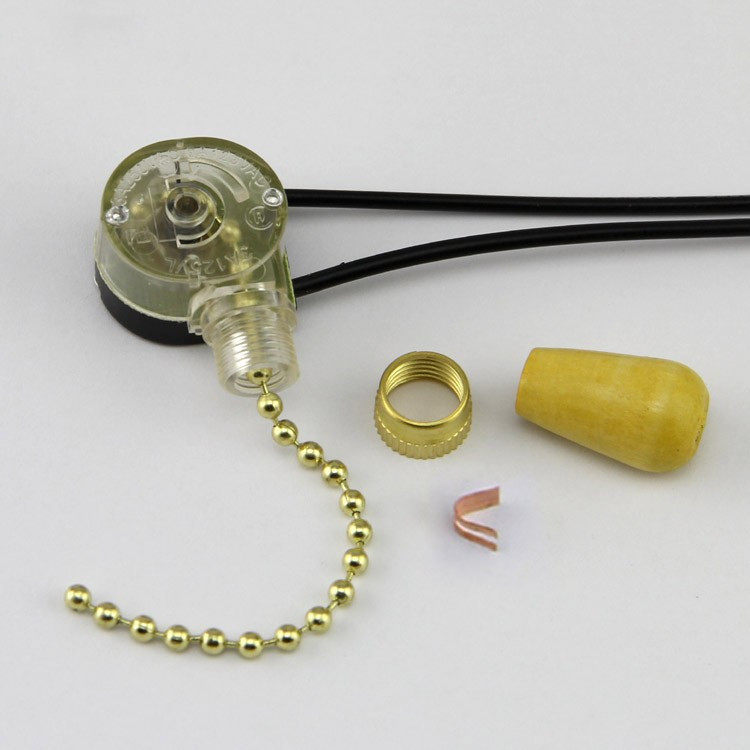 好品质拉线开关拉链拉绳开关灯具DIY配件吊扇壁灯床头灯台灯开关图片