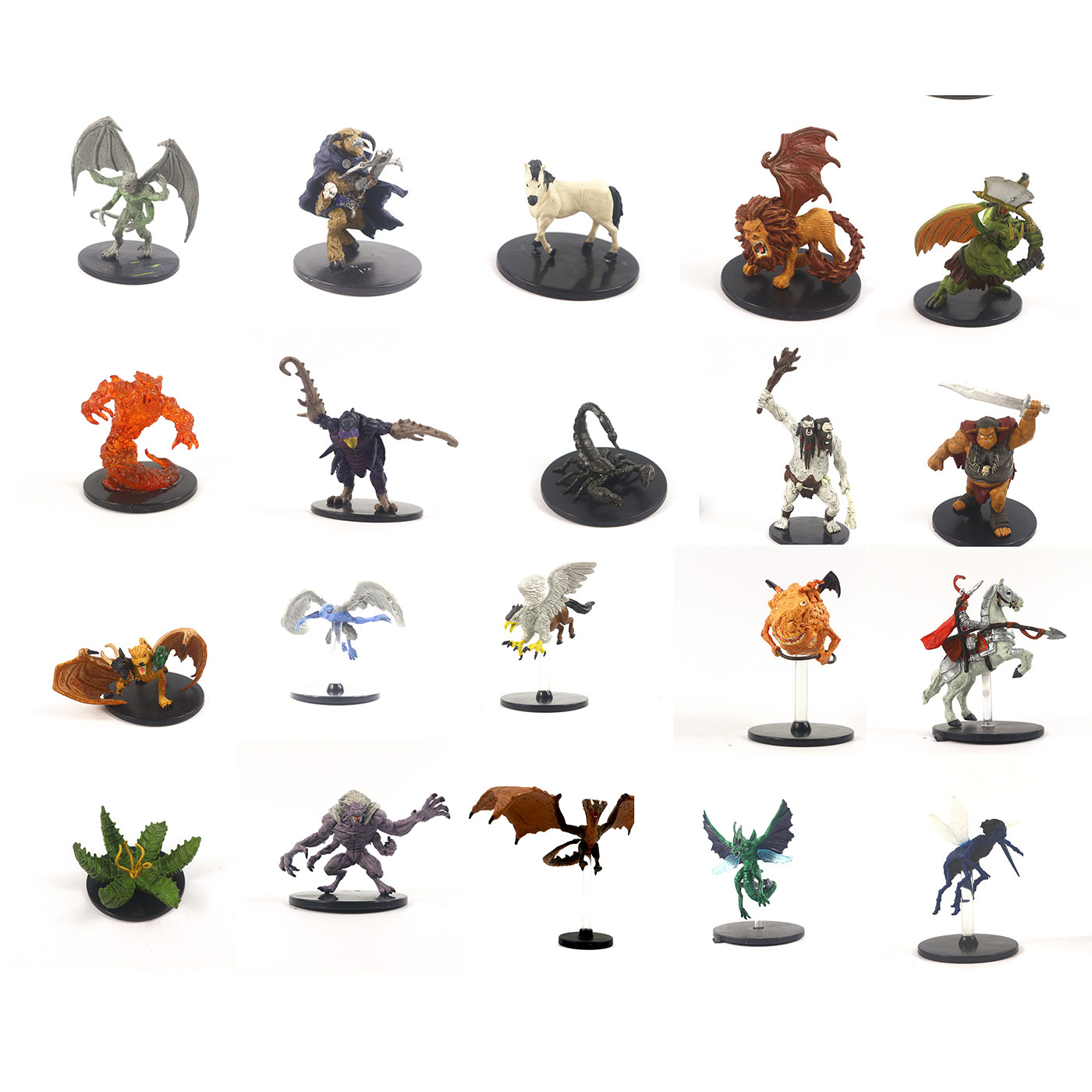 威世智散货 龙与地下城 系列魔鬼奇美拉 双头食人魔蝎子