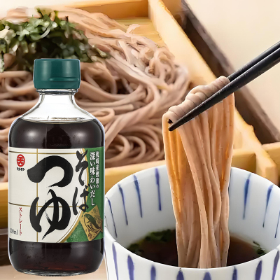 日本原装进口 丸天荞麦面调味汁日式荞麦面蘸汁/凉面汁素面汤调料