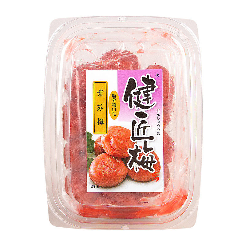日式调味梅紫苏梅150g日本料理梅子寿司饭团茶泡饭盐渍梅拌饭梅肉