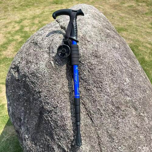 户外旅行登山杖可伸缩老年人四节
