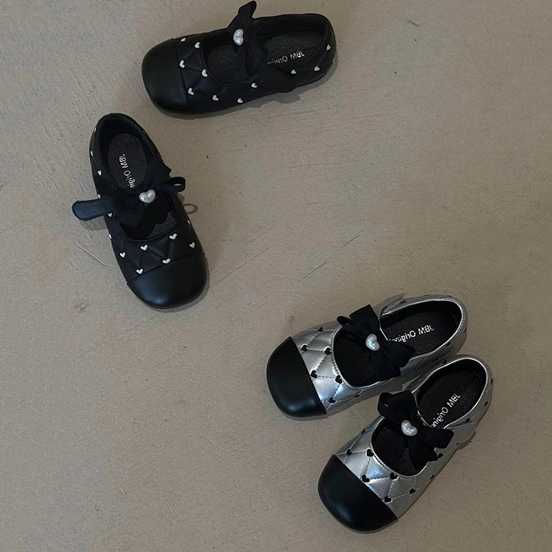 女童公主鞋兒童小香風單鞋