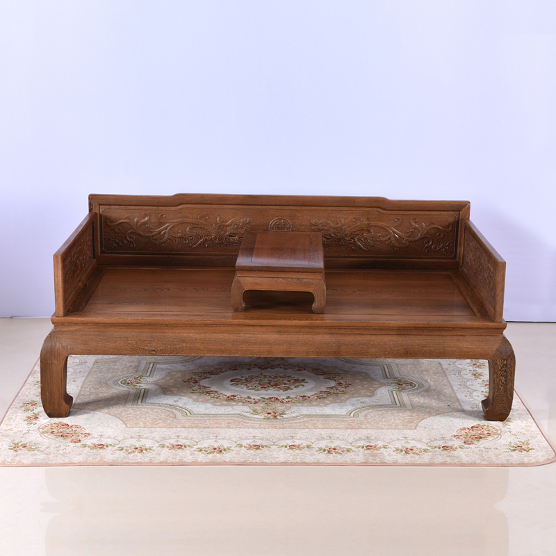 红木家具鸡翅木罗汉床中式实木