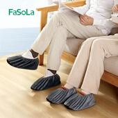 FASOLA绒布鞋 子套 套家用反复使用加厚可水洗室内机房防滑耐磨鞋