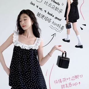高贵胖mm特大码 宽松2 懒懒 睡衣女夏季 300斤吊带短裤 家居服套装