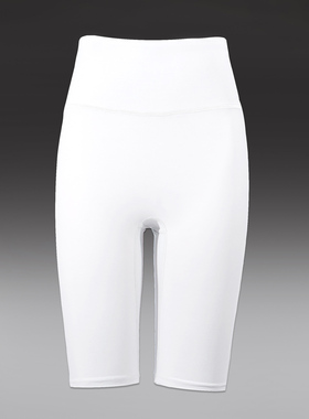 瑜伽服短裤女白色五分夏季薄款提臀收腹打底速干紧身弹力跑步外穿