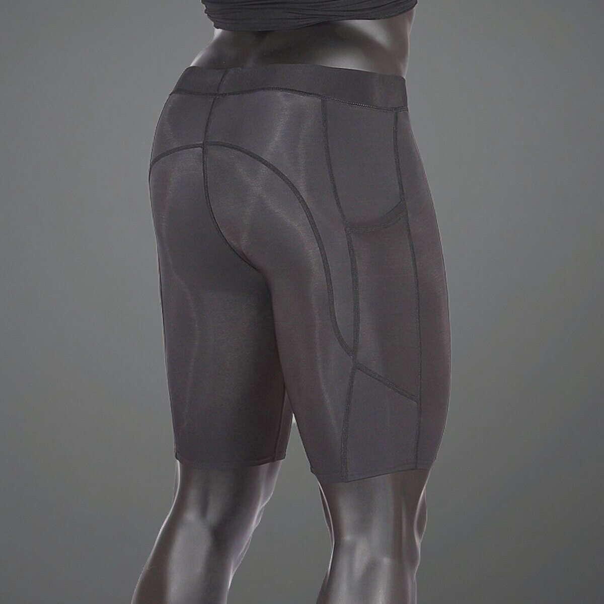 JP运动健身五分短裤男高腰压缩春夏速干篮球紧身弹力外穿跑步打底