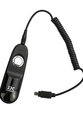 JJC 适用尼康相机MC-DC2有线快门线遥控 DF D610 D750 D7200 Z7II D90 D7000 D5100 D3200 Z6 Z7 P7800 Z6III