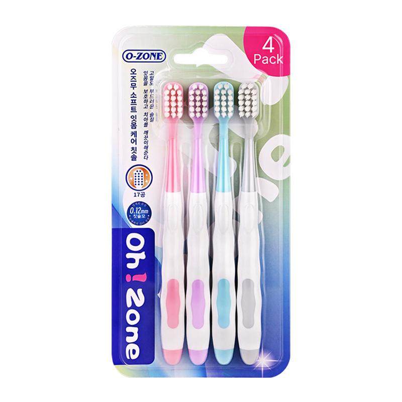 O-ZONE/欧志姆柔感舒净护龈牙刷软毛绵柔护龈净护合一家庭套装,洗护清洁剂/卫生巾/纸/香薰,牙刷/口腔清洁工具,淘宝优惠券,粉丝福利购,淘宝优惠卷