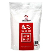 古船麦芯富强粉5kg中筋面粉 家庭通用面粉大饼馒头花卷面条用10斤