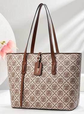 托特包bag复古花纹新款腋下包外贸款女包大容量单肩包bags