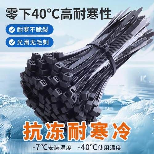 耐低温-40度尼龙扎带塑料扎带