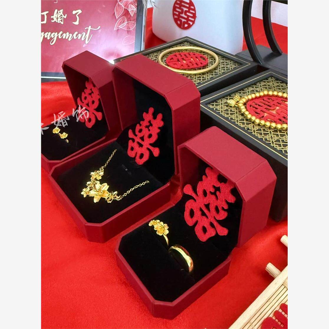 婚礼摆台五金三金全套彷