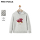 女童翻领毛衣秋冬甜美针织衫 MINIPEACE太平鸟童装 专柜同款