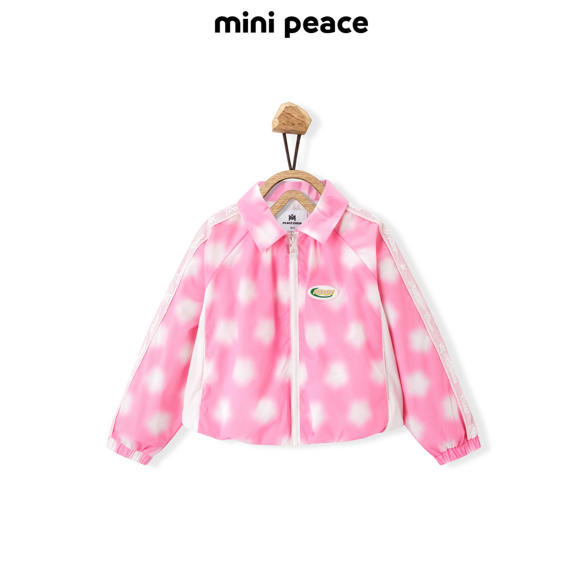 MINIPEACE太平鸟童装女童粉格子外套儿童夹克春装潮新款,童装/婴儿装/亲子装,普通外套,淘宝优惠券,粉丝福利购,淘宝优惠卷