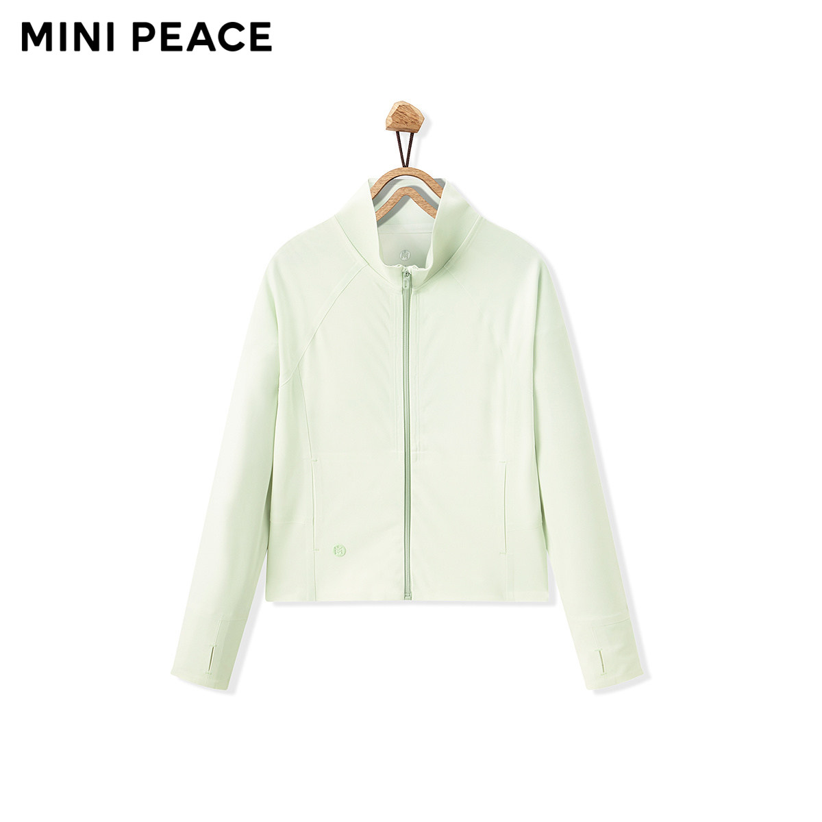 [凉感]【专柜同款】MINIPEACE太平鸟童装女童运动外套中大童春秋