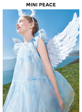 【时尚系列】MINIPEACE太平鸟女童公主裙夏季连衣裙生日礼服裙子