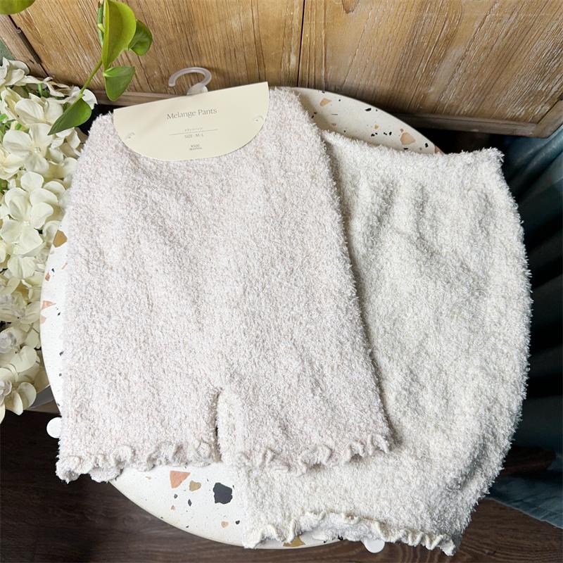 日本冬季加厚珊瑚绒软绵绵保暖宫高腰护肚喂奶短裤子家居生理女裤