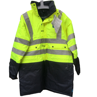 全新公发军版法国空军地勤法军防潮大衣风衣摩托骑行反光服滑雪服