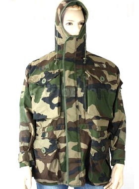 法军 特囧伞兵 狙击兵用 军绿迷彩特战风衣 KSK风衣 公发 CCE