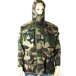 法军 特囧伞兵 狙击兵用 军绿迷彩特战风衣 KSK风衣 公发 CCE
