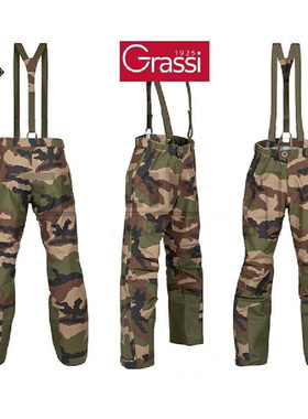 法军公发军版法国外籍兵团F3新款GTX迷彩冲锋裤战术裤 防雨Grassi