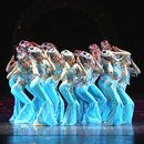 鱼儿欢歌舞蹈服儿童傣族演出服少儿美人鱼悦唧唧跃古典表演服装 女