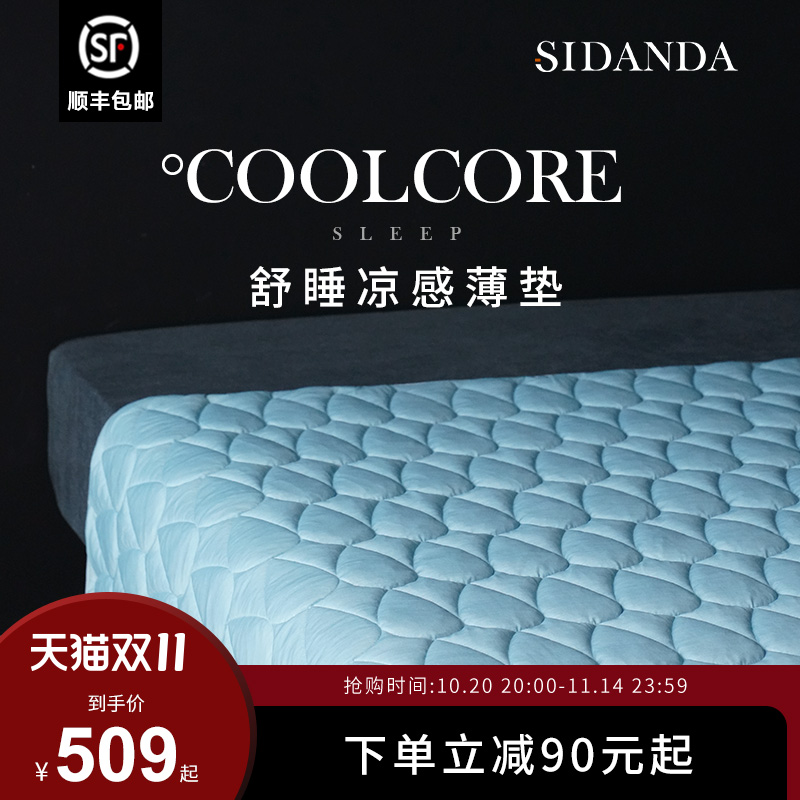 SIDANDA夏季凉感软垫可水洗席梦思凉席垫子薄款床垫冷感垫透气