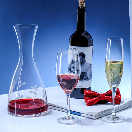 创意无铅水晶红酒杯捷克进口