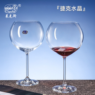 进口水晶玻璃杯超级大号红酒杯轻奢高档精致高级感礼盒高端礼物