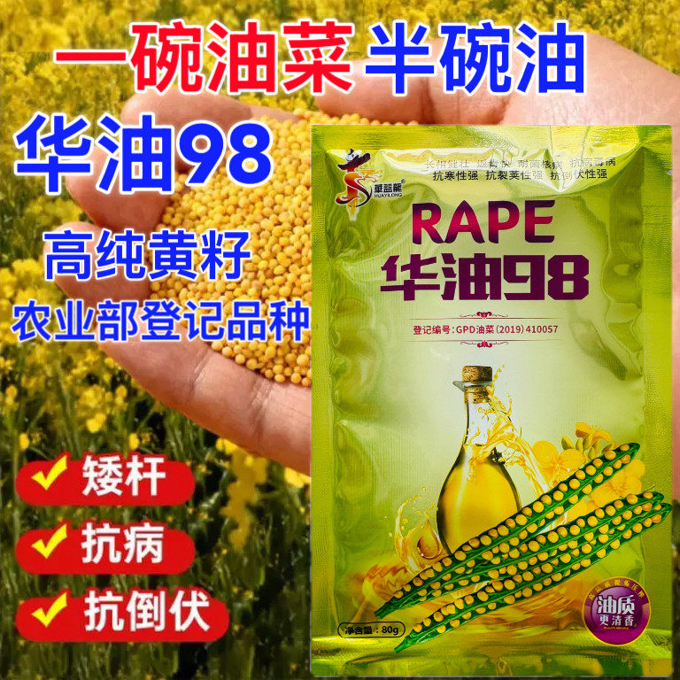 华油98油菜籽杂交高产榨