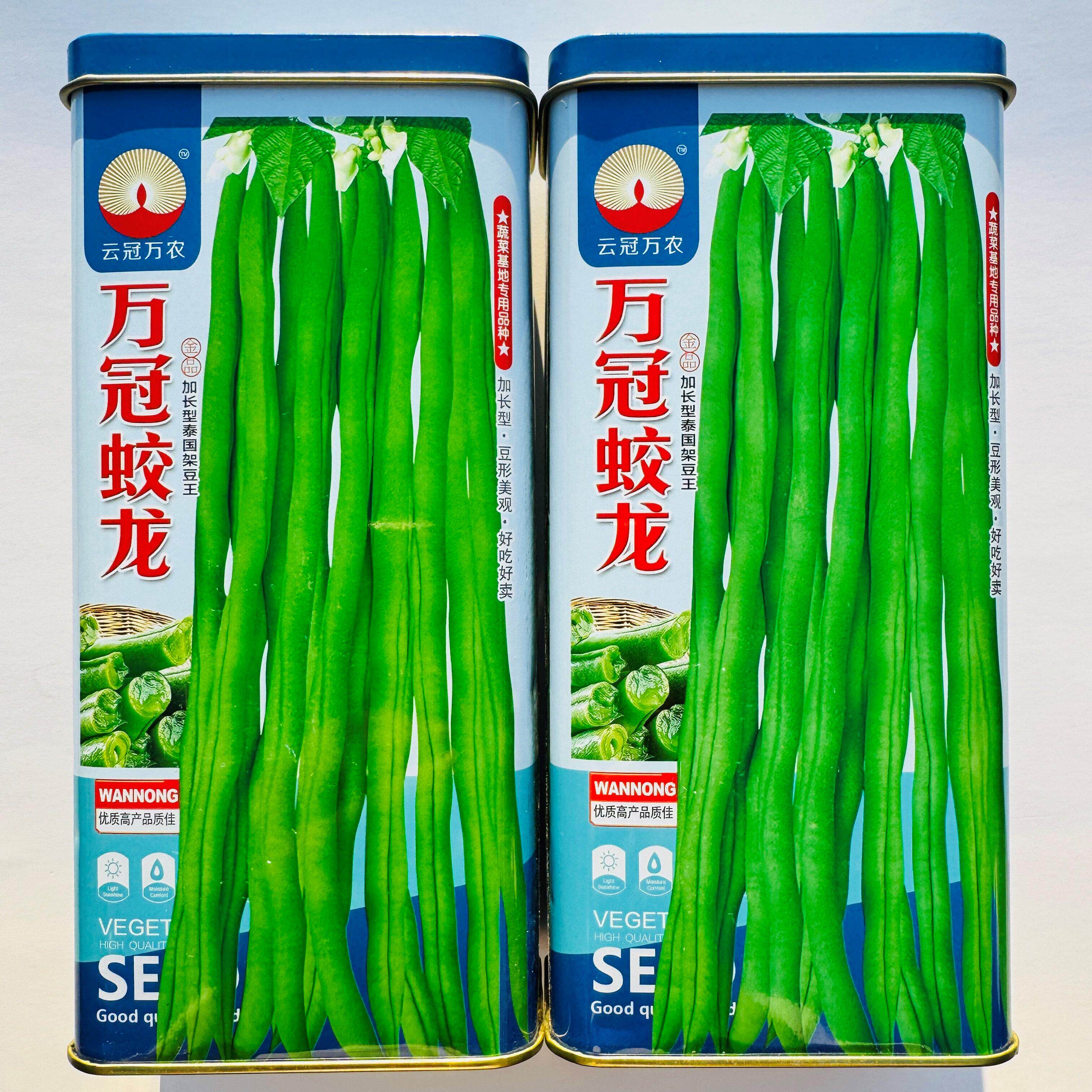 万冠蛟龙架豆种子中熟蔓
