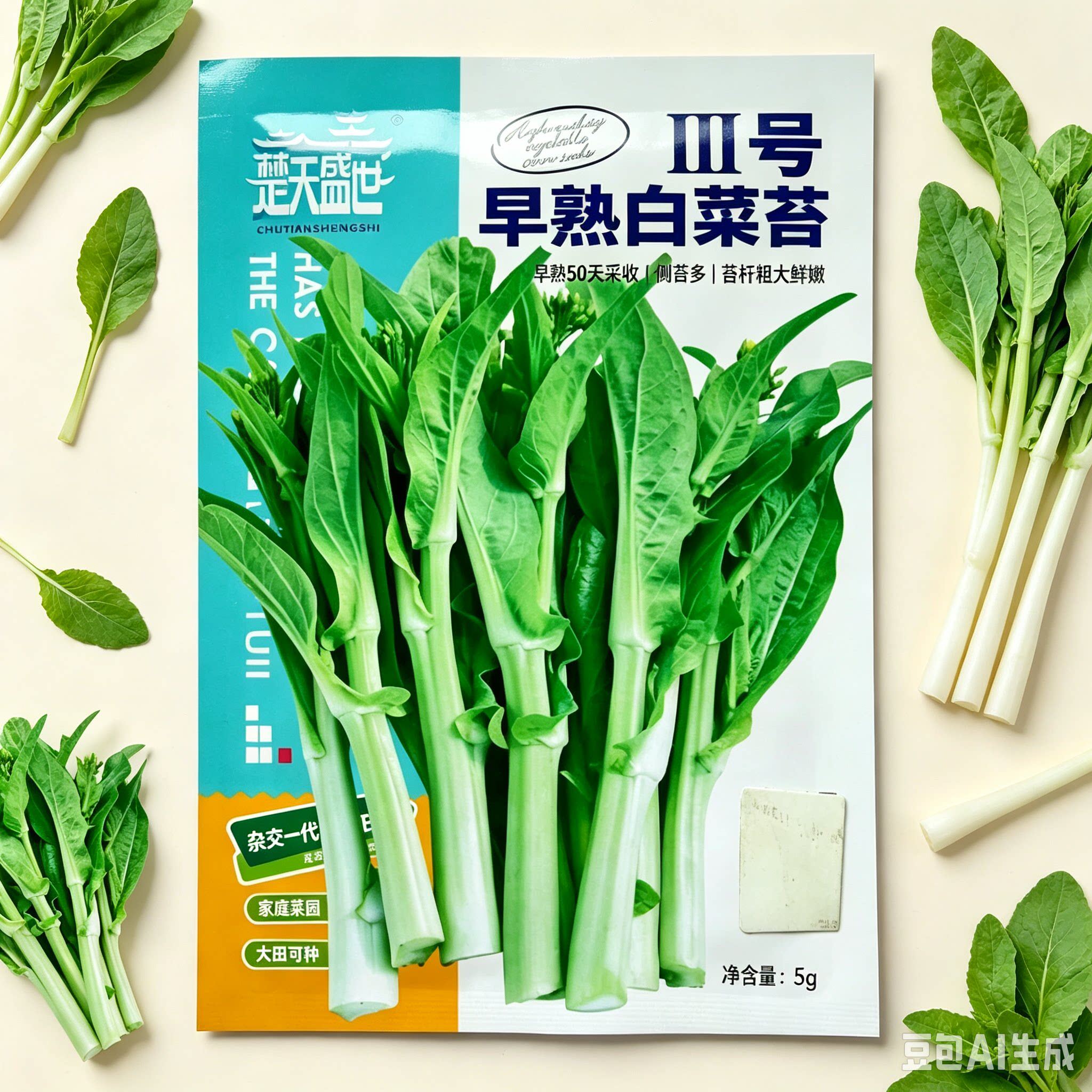 早熟白菜苔种子杂交高产