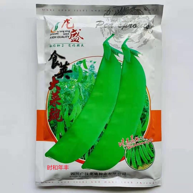豌豆种子食荚大菜豌甜豌豆种子荷兰豆种子农家四季播蔬菜种子