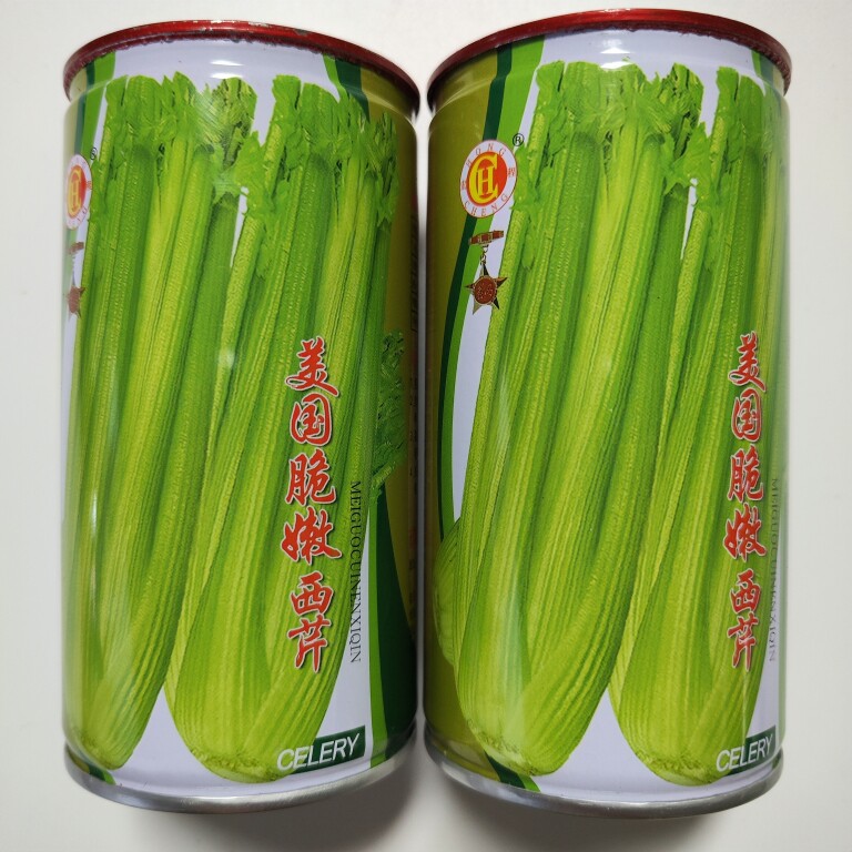 美国脆嫩西芹种子罐装耐热耐寒西芹种子芹菜籽高产进口四季西芹籽