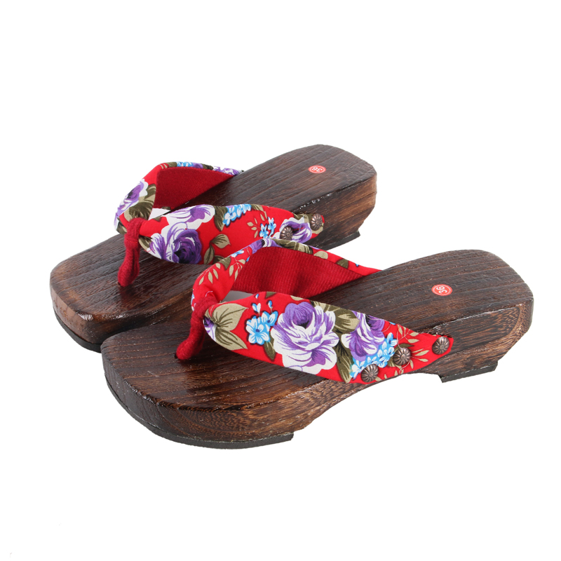 木鞋加厚cos中国风夹脚人字拖