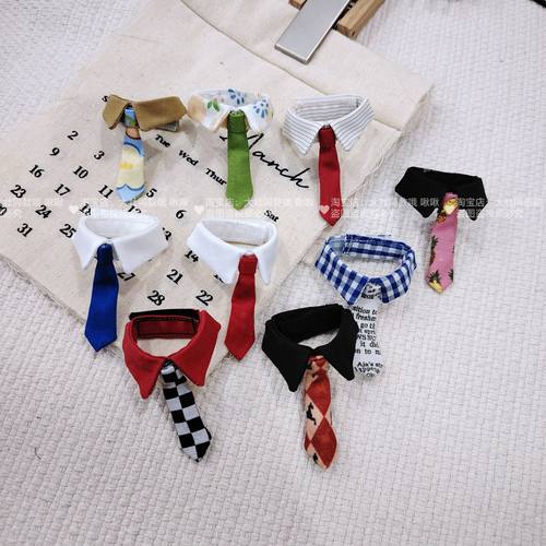 鸟用项圈颈环鹦鹉衣服领结假领子可调节虎皮牡丹玄凤宠物小鸟领结