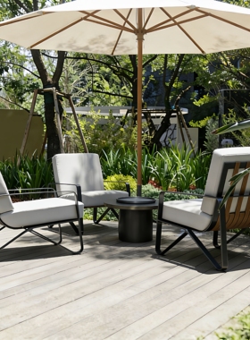 外观专利房地产户外桌椅庭院别墅花园露天阳台休闲露天桌椅组合